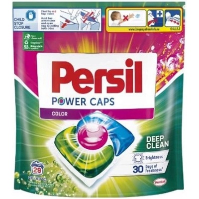 Persil Power Caps Color Deep Clean kapsle 29 PD