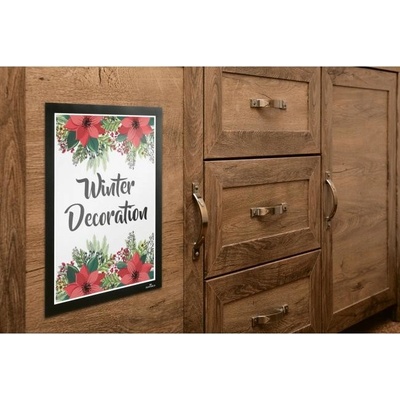 DURABLE Samolepiaci DURAFRAME WALLPAPER A4 čierny