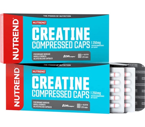 NUTREND Creatine Compressed 120 kapsúl