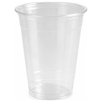 Пластмасова чаша, 4 dl, 50 бр. , прозрачна SM-CS-11754 (SM-CS-11754)