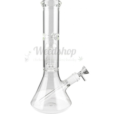 WeedShop Sklenený ice bong 6-arm 28 cm