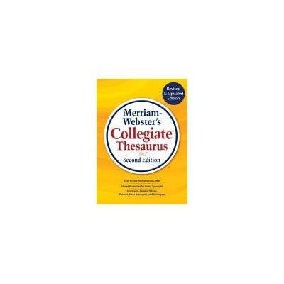 Merriam-Websters Collegiate Thesaurus, Second Edition Webster Merriam-Pevná vazba