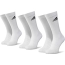 adidas ponožky Performance CUSH CRW 3PP Bílá Černá
