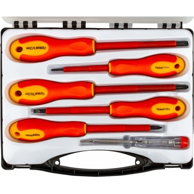 Elektrikárske skrutkovače VDE, 6 ks - HT244106