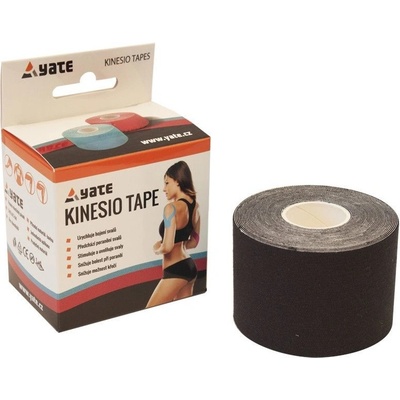 Yate Kinesiology Tape černá 5 cm x 5 m – Zboží Dáma