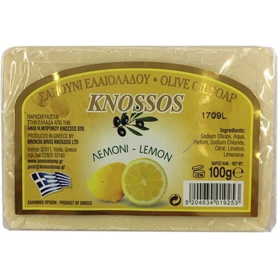 Knossos Olivové mýdlo citron 100 g