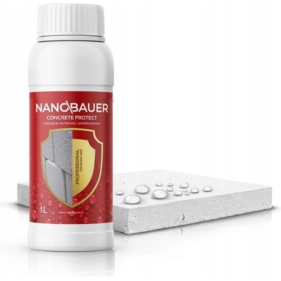 Impregnát na betonu a prefabrikáty Nanobauer Concrete Protect 1 l