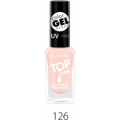Lak na nety s gelovým efektem č. 126 Top One Revers