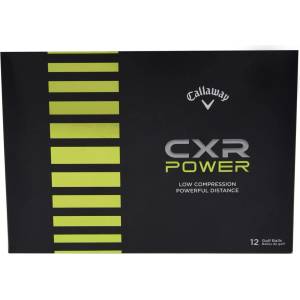 Callaway CXR Power Golf Balls 12 Pack - White 12Pk