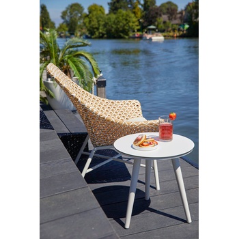 Hartman lounge Delphine křeslo z umělého výpletu honey