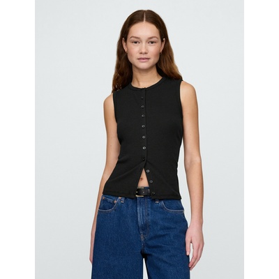 GAP Ребрест жилетка-кардиган GAP GAP | Cheren | ЖЕНИ | XXS