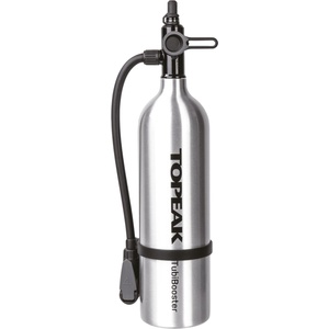 Topeak Крачна помпа Topeak TubiBooster X Upright pump - Black / Metallic - размер One Size (870-2645-0111)