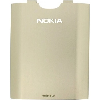 Kryt Nokia C3 zadní zlatý