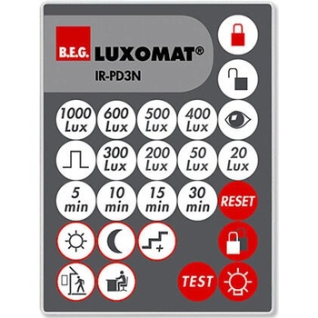 Dálkový ovladač Luxomat IR-PD3N 92105