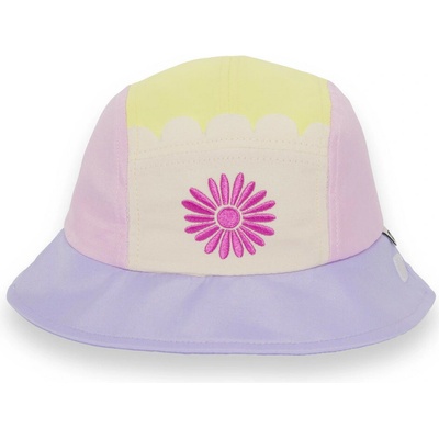 KiETLA Klobúčik s UV ochranou FUN FLEUR Flower Yellow