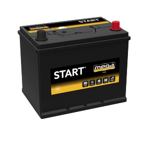 START Mega Asia 60Ah 450A right+ (560068045)