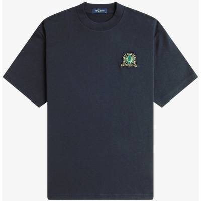 Fred Perry Тениска Fred Perry Men's Badge T-Shirt - Navy 608