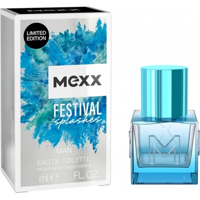 Mexx Festival Splashes toaletní voda pánská 50 ml