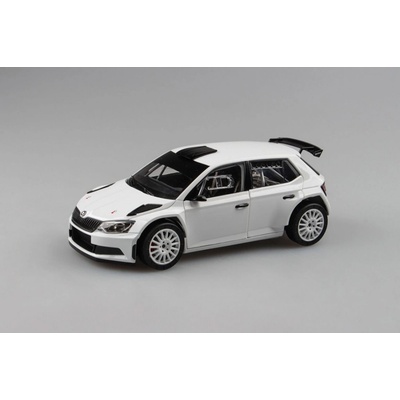 Abrex Škoda Fabia III R5 2015White 1:18