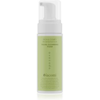 Nacomi Rich & Comfy почистваща пяна с регенериращ ефект Avocado 150ml