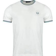 Fred Perry polokošele s krátkym rukávom Twim tiped biele