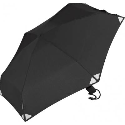 EuroSchirm Чадър Euroschirm Dainty Automatic Umbrella - Black / Reflective - размер One Size (203-1678-1011)