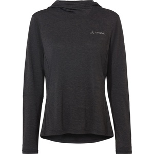 Vaude Дамска фланелка с дълъг ръкав за колоездене Vaude Women's Tremalzo L/S Shirt Cycling jersey - Black / Black - размер 38 (EU) (156-0637-2712)