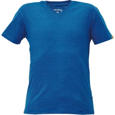 Cerva NOYO ESD V-Tričko kráľovská modrá 4XL