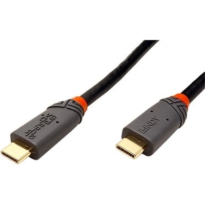 Lindy 11.43.9026 USB 10Gbps (3.2 gen 2) USB C(M) - USB C(M), PD 100W, 1,5m