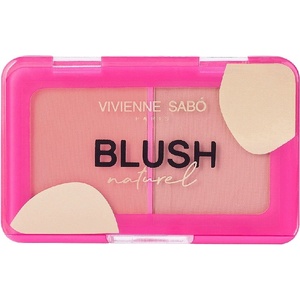 Vivienne Sabó Дуо руж Naturel, 01 Madeleine Soft Rose, 6 g - ozone