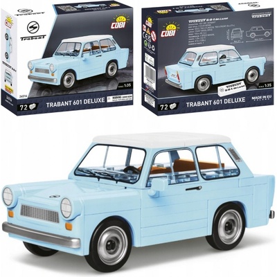 Cobi 24516 Youngtimer TRABANT 601 Deluxe 1:35 – Zboží Dáma