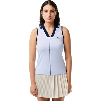 Lacoste Блуза с яка Lacoste Men's Moisture Wicking Short Sleeve Performance Polo Shirt - Phoenix/Navy