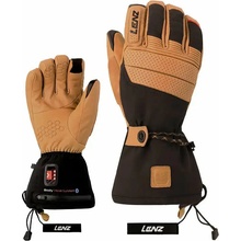 Lenz Heat Glove 9.0 Finger Cap Men čierna / hnedá