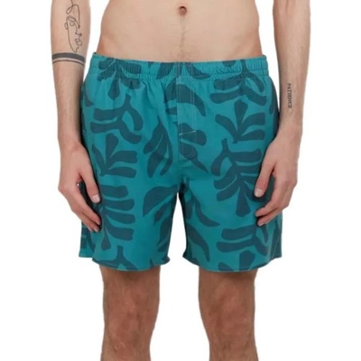 Fundango Бански гащета Fundango Bono Print swimming shorts - Blue (Aquarelle)