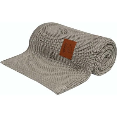 Infantilo Pletená deka Bamboo Diamond Olivová