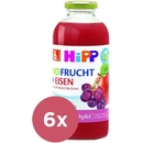 HIPP BIO Jablko a červené hrozno + železo 6 x500 ml
