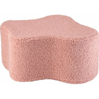 Wigiwama Cloud dětský puf růžová 56 cm, 25 cm, 46 cm