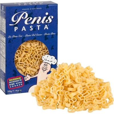 Penis Pasta 200 g, italské těstoviny ve tvaru penisů