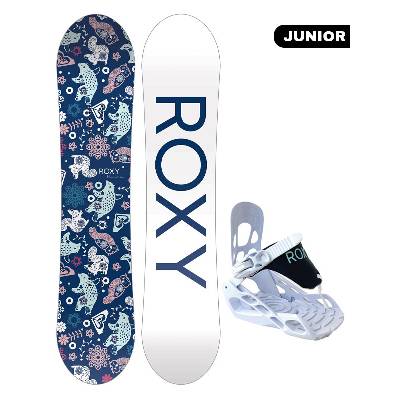 Roxy POPPY PACKAGE - SM snowboard komplet - 90 modrá