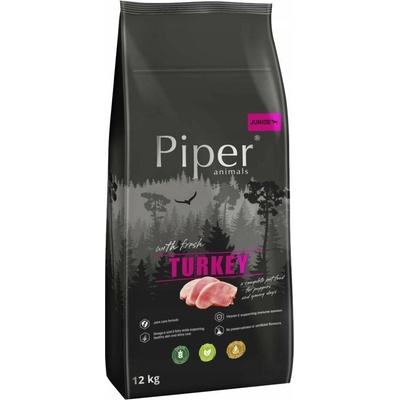 Piper Animals Junior s krutím masem 12 kg