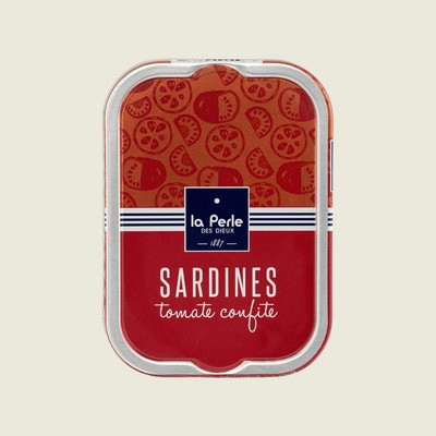 La Perle des Dieux Sardinky s tomatovým konfitem, 115g