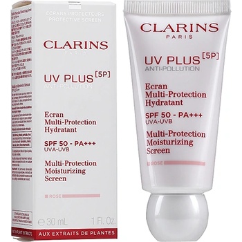 Clarins UV Plus [5P] Anti-Pollution Multi-Protection Screen хидратиращ защитен флуид за лице унисекс 50 мл