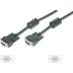 Equip Cable - 118817 (VGA кабел, HD15, феритен пръстен, двойно екраниран, мъжки/женски, 1, 8 м) (118817)