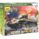 Zvezda T-34-76 mod.1943 Wargames WWII 6159 1:100
