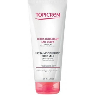 Topicrem UH BODY Ultra-Moisturizing Body Milk hĺbkovo hydratačné telové mlieko pre suchú a citlivú pokožku 75 ml