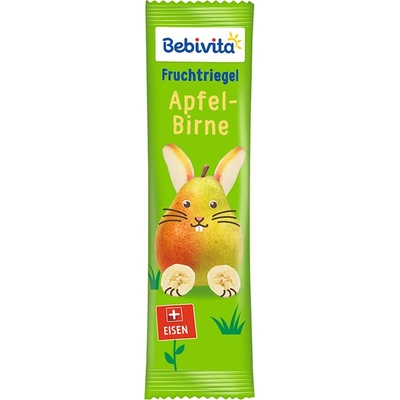 Bebivita Плодов бар ябълка и круша 25г