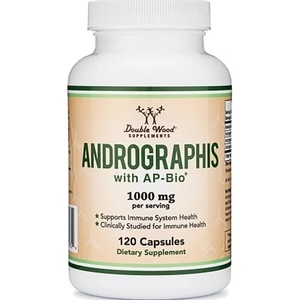 Double Wood Supplements Andrographis with AP-Bio®/ Андрографис, 120 капсули Double Wood (00755 DW)