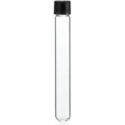 Kulatá zkumavka se šroubovacím uzávěrem 25x200 mm, sklo, objem 77 ml
