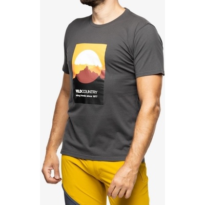 Wild Country pánské triko Heritage t-shirt šedá