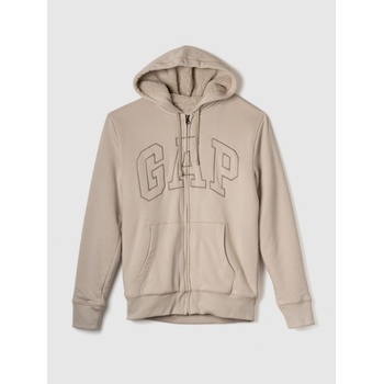 GAP Затоплена блуза с лого GAP GAP | Bezhov | МЪЖЕ | S